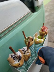 クレープ撮影用